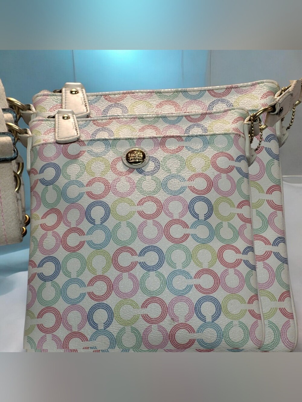 Coach Y2K pastel C crossbody